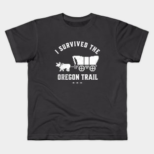 I survived the Oregon Trail Kids T-Shirt